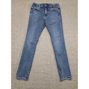 EXPRESS Skinny Ultra‎ Hyper Stretch Blue Denim Jeans Women's 28x30